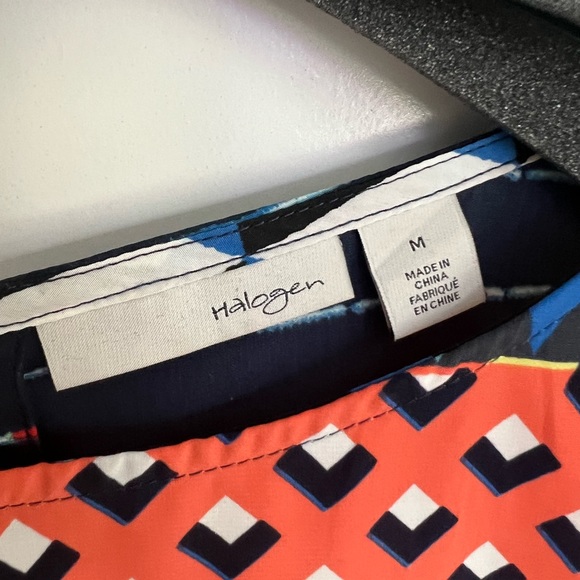 Halogen from Nordstrom Multi color lightweight shift dress - Picture 2 of 7